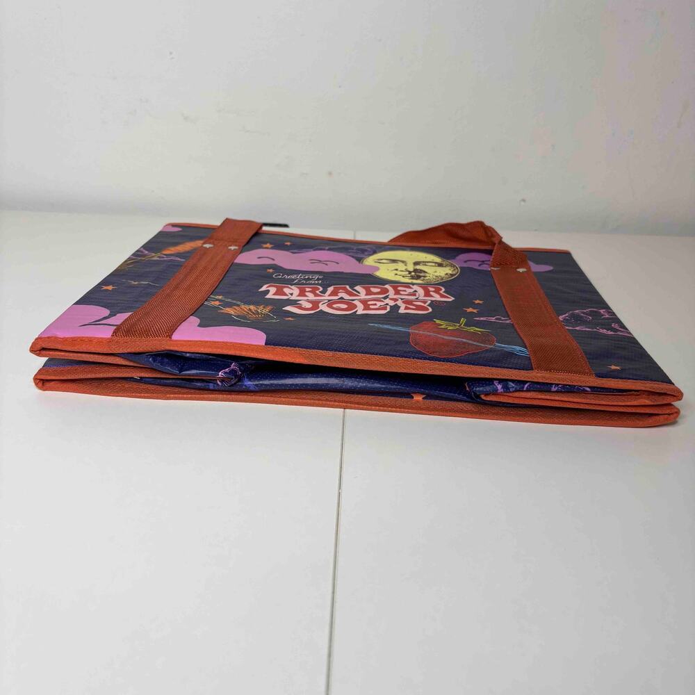 LOT 3x — Trader Joe’s Stand-Up Collapsable Grocery Tote Bag Box Car Storage NWT! - Picture 13 of 13